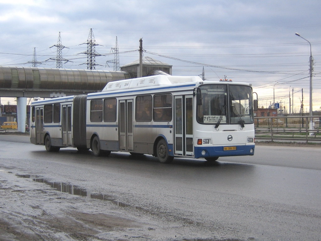 Самарская область, ЛиАЗ-6212.70 № ВЕ 386 63