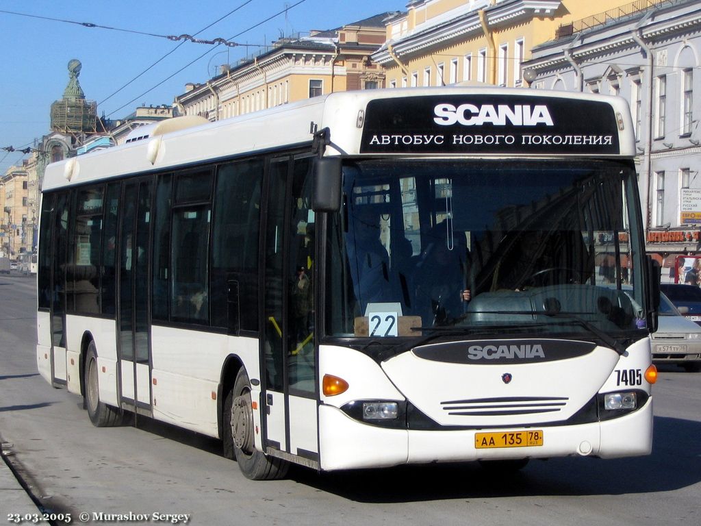 Санкт-Петербург, Scania OmniLink I (Скания-Питер) № 7405