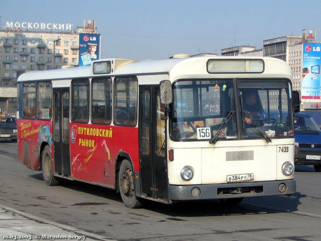 Санкт-Петербург, MAN 192 SL200 № 7439