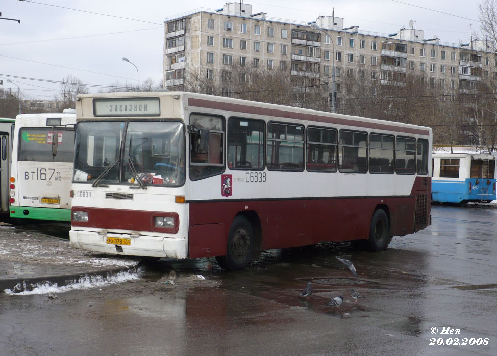 Москва, Mercedes-Benz O325 № 06838