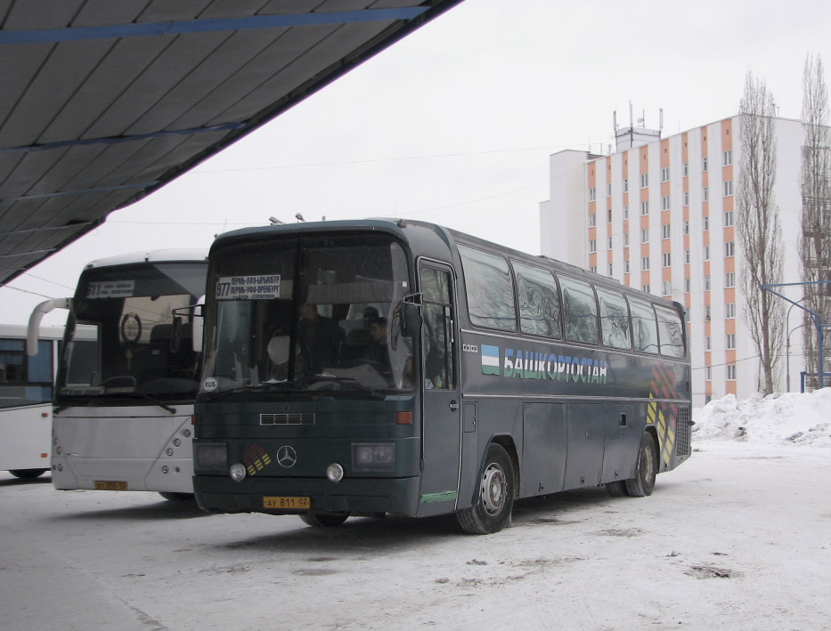 Башкортостан, Mercedes-Benz O303-15RHD № АУ 811 02