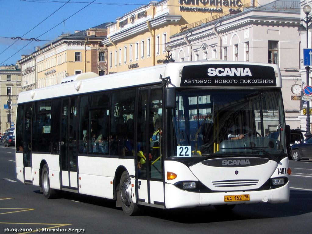 Санкт-Петербург, Scania OmniLink I (Скания-Питер) № 7407