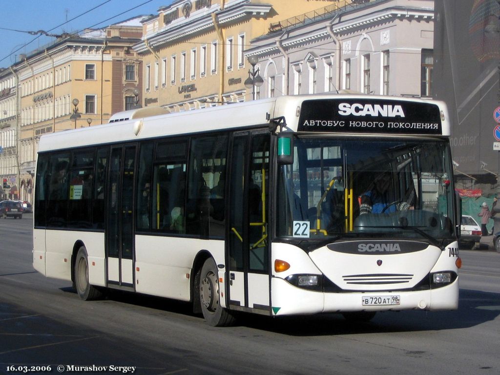 Санкт-Петербург, Scania OmniLink I (Скания-Питер) № 7442