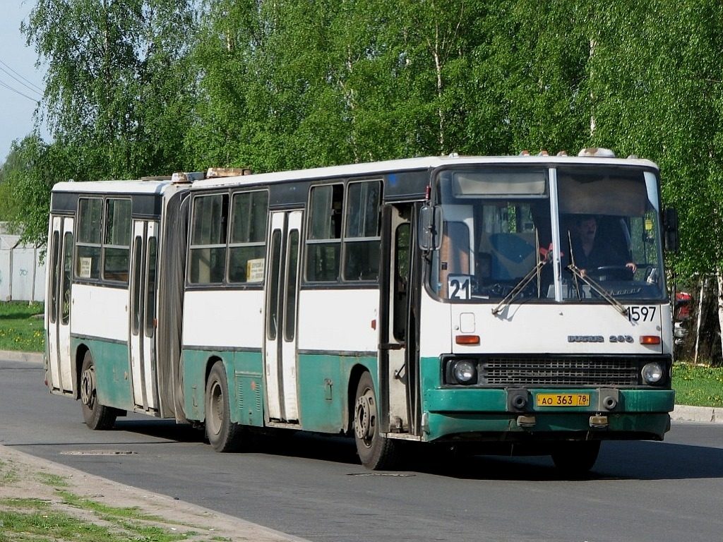 Санкт-Петербург, Ikarus 280.33O № 1597