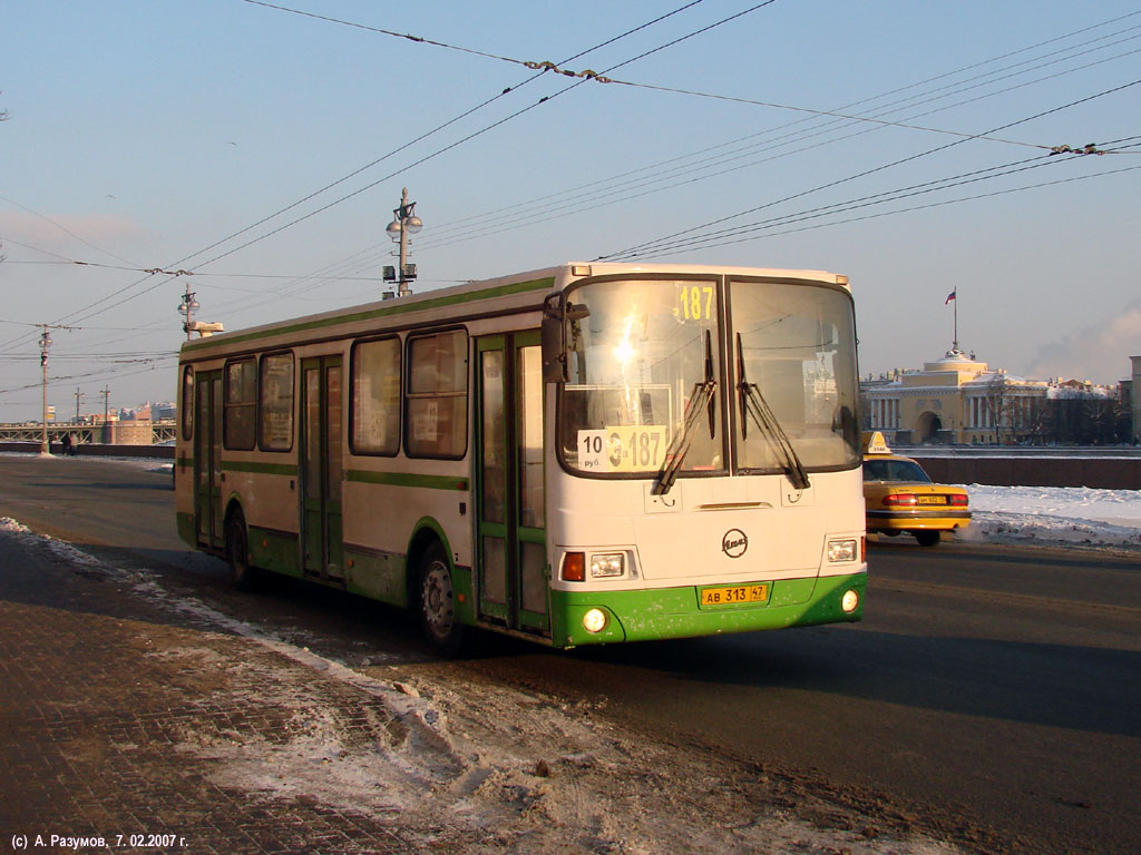 Санкт-Петербург, ЛиАЗ-5256.26 № АВ 313 47