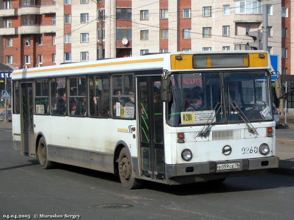 Санкт-Петербург, ЛиАЗ-5256.00-11 № 0260