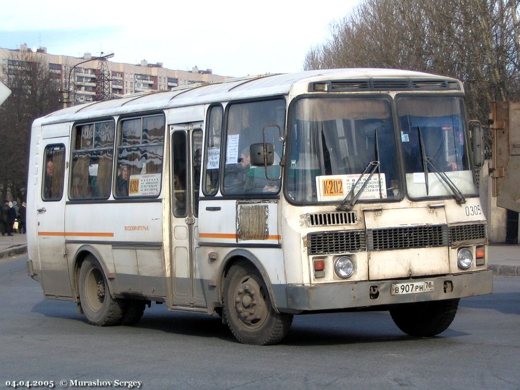 Санкт-Петербург, ПАЗ-32053-50 № 0305