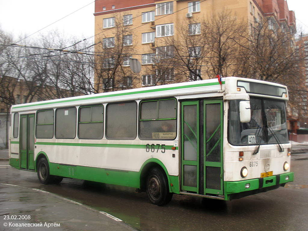 Москва, ЛиАЗ-5256.25-11 № 6675