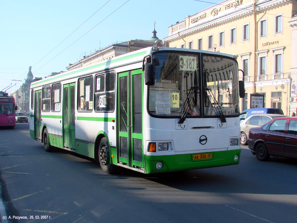 Санкт-Петербург, ЛиАЗ-5256.26 № АВ 326 47