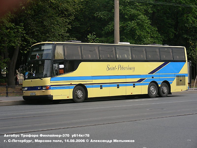 Sankt Petersburg, Trafora Finnliner-370 Nr. У 614 КТ 78