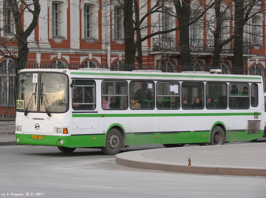 Санкт-Петербург, ЛиАЗ-5256.26 № АВ 325 47