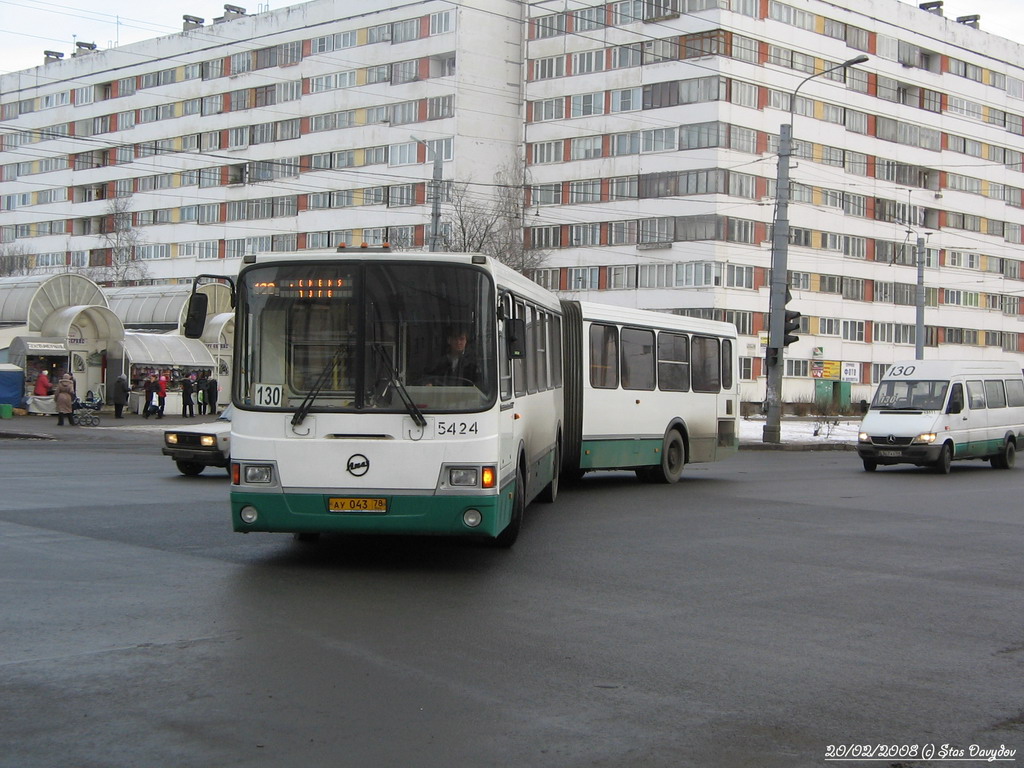 Санкт-Петербург, ЛиАЗ-6212.00 № 5424