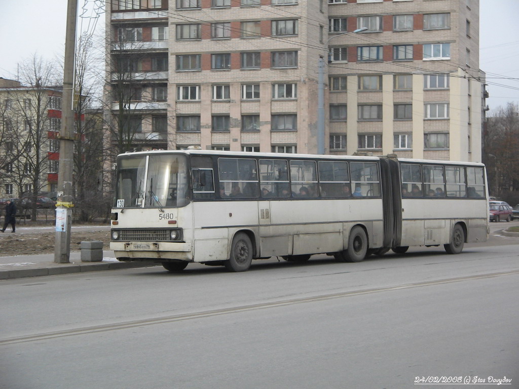 Санкт-Петербург, Ikarus 280.33O № 5480