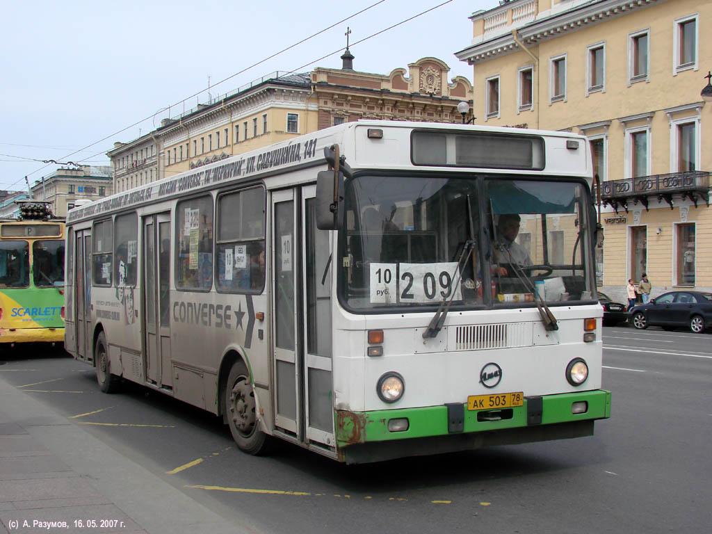 Санкт-Петербург, ЛиАЗ-5256.25 № АК 503 78