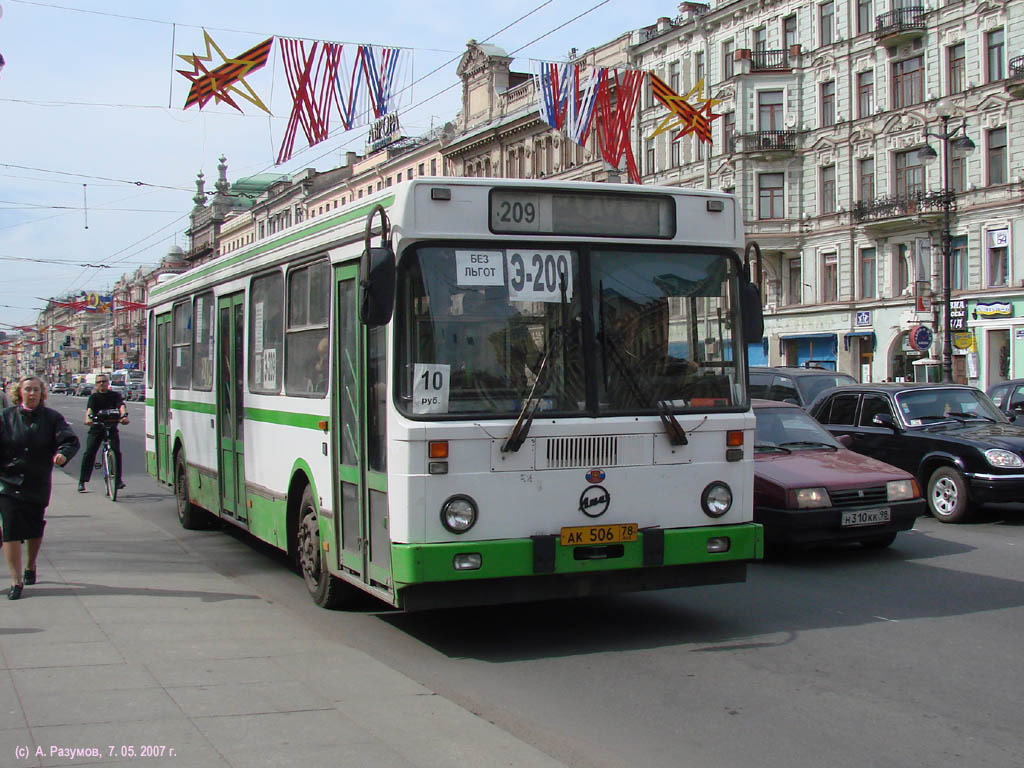 Санкт-Петербург, ЛиАЗ-5256.25 № АК 506 78