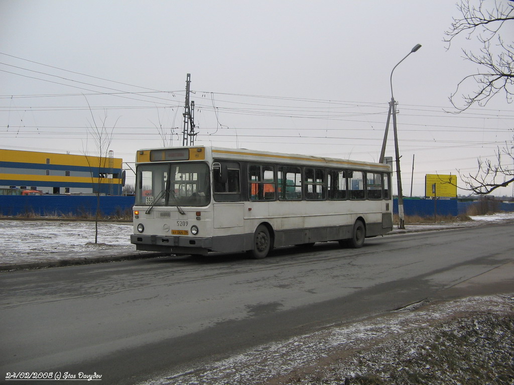 Санкт-Петербург, ЛиАЗ-5256.25 № 5209