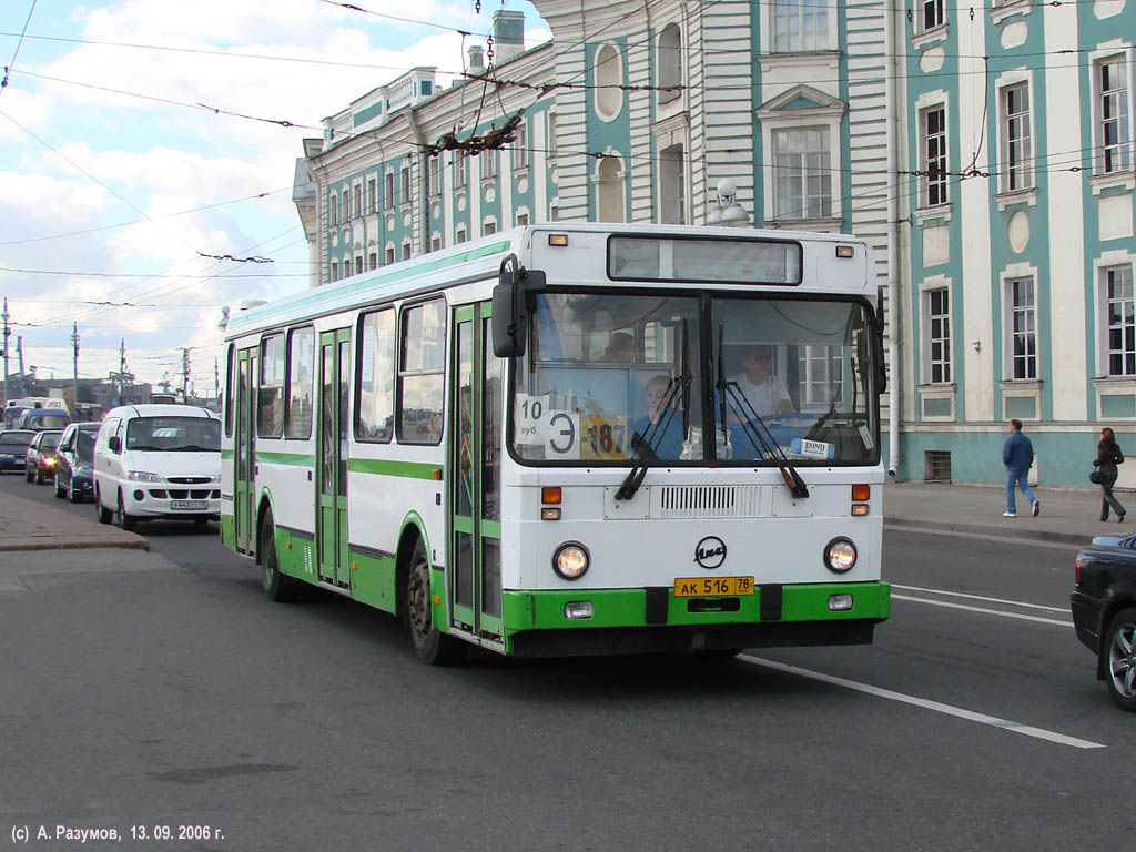 Санкт-Петербург, ЛиАЗ-5256.25 № АК 516 78