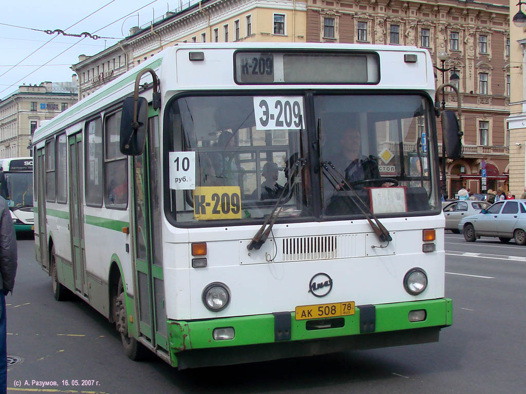 Санкт-Петербург, ЛиАЗ-5256.25 № АК 508 78