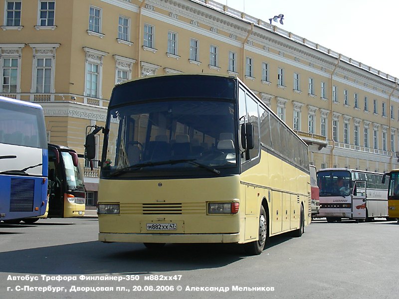 Ленинградская область, Trafora Finnliner-350 № АЕ 011 47