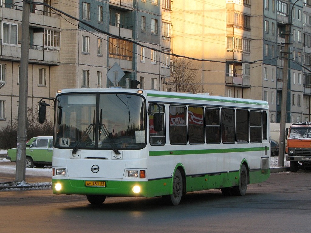 Sanktpēterburga, LiAZ-5256.26 № АУ 751 78