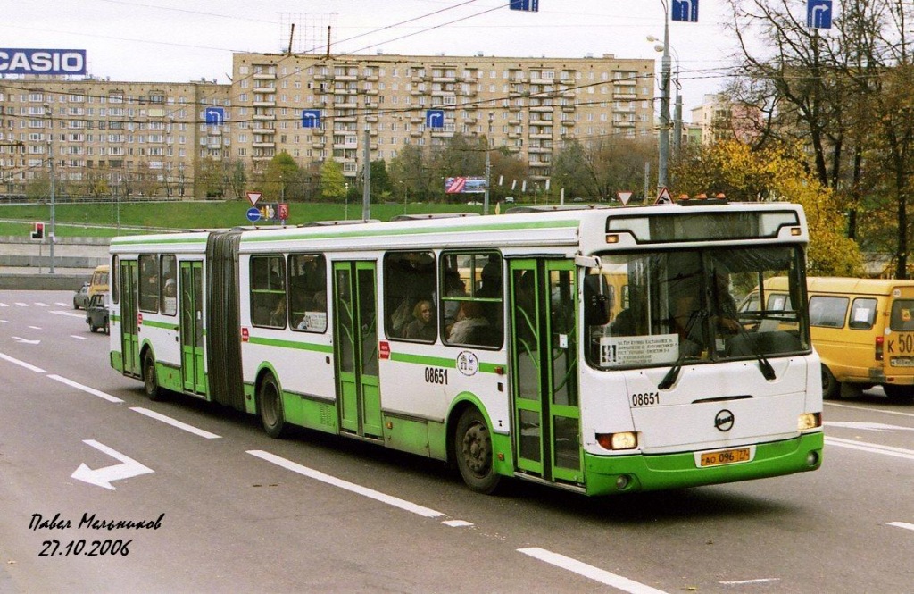 Москва, ЛиАЗ-6212.01 № 08651