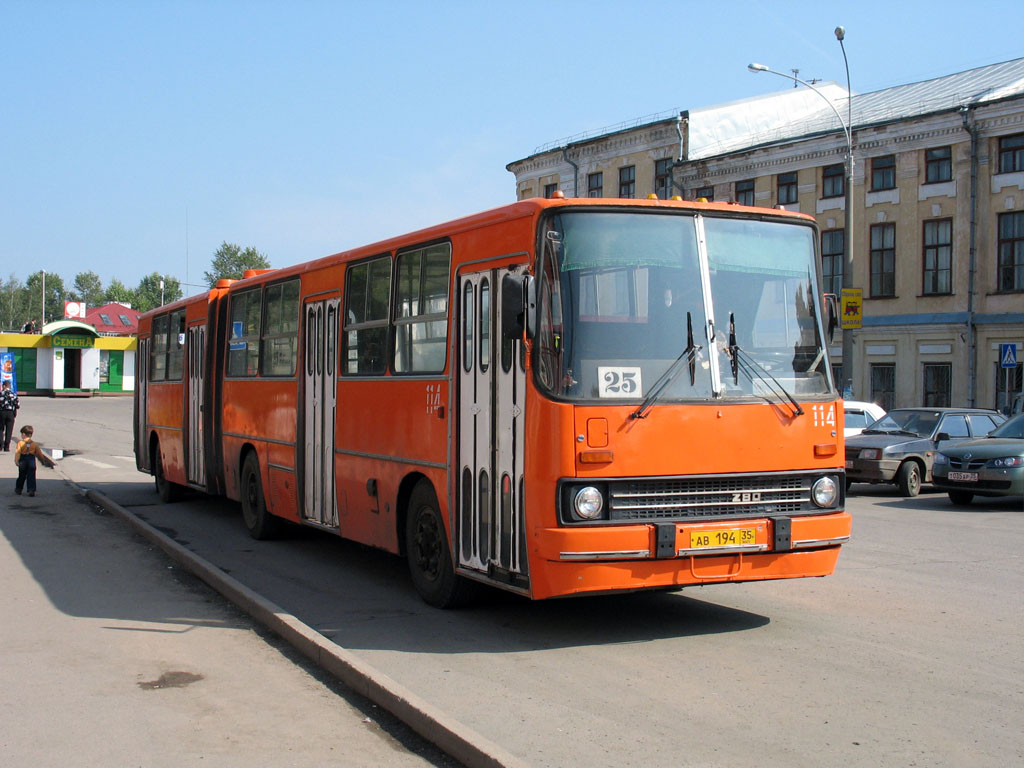 Вологодская область, Ikarus 280.33 № 114