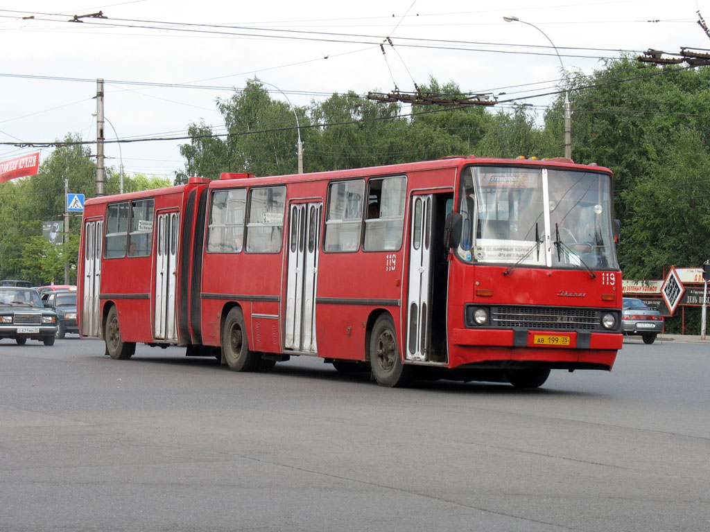 Wologda Region, Ikarus 280.33 Nr. 119