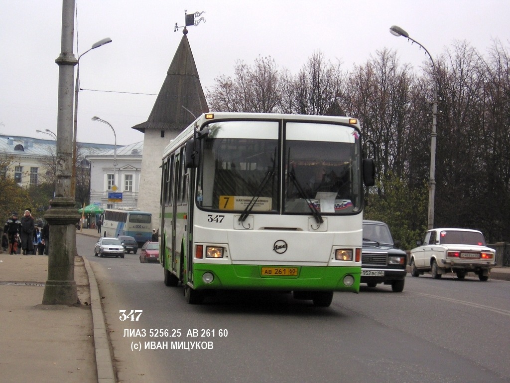 Псковская область, ЛиАЗ-5256.25 № 347