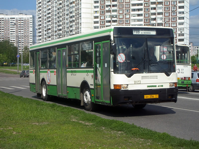 Москва, Ikarus 415.33 № 01123