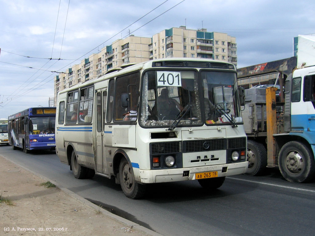 Санкт-Петербург, ПАЗ-32053 № 155