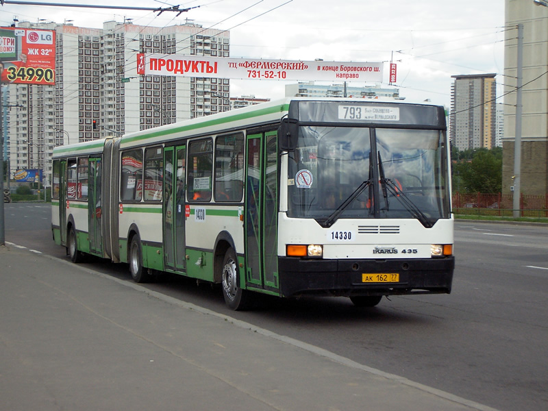 Москва, Ikarus 435.17 № 14330