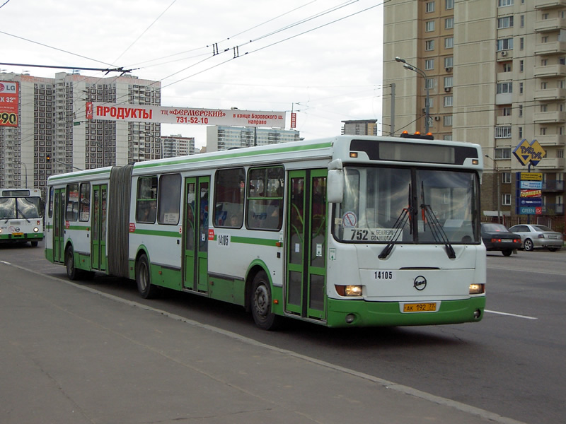 Москва, ЛиАЗ-6212.00 № 14105