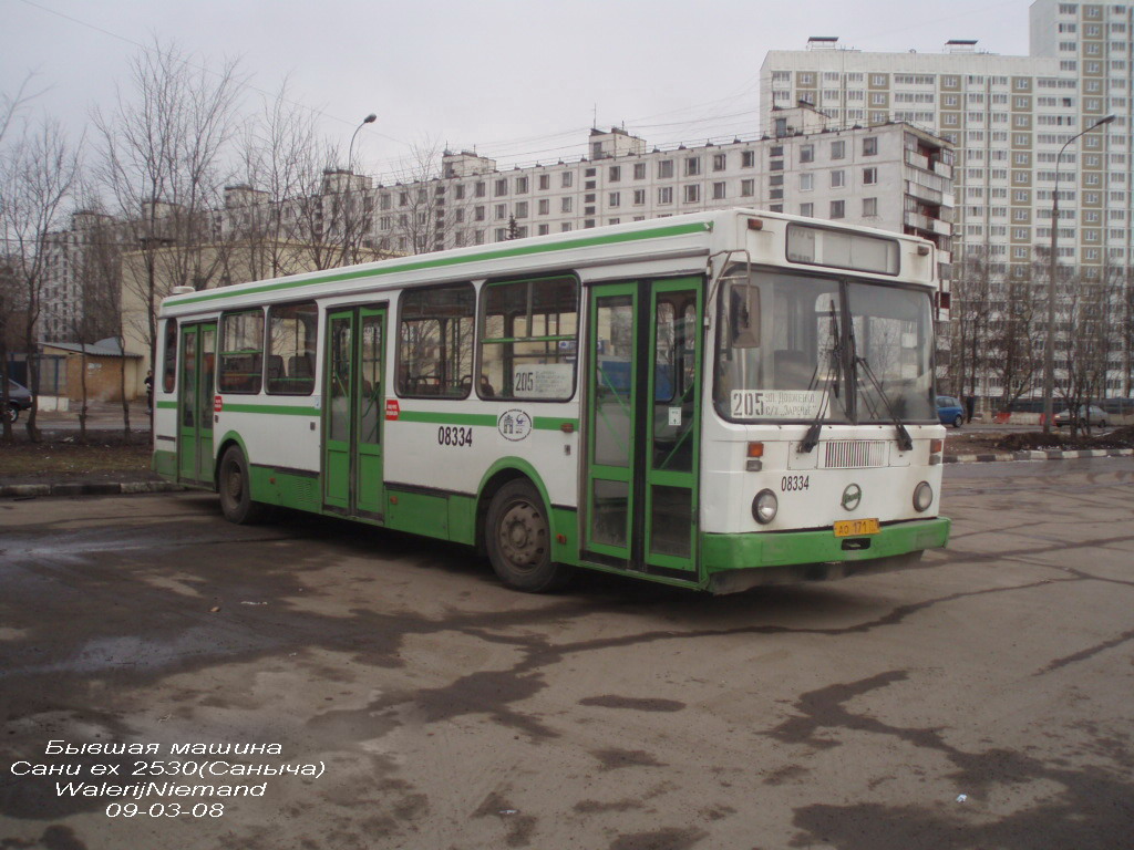 Москва, ЛиАЗ-5256.25 № 08334