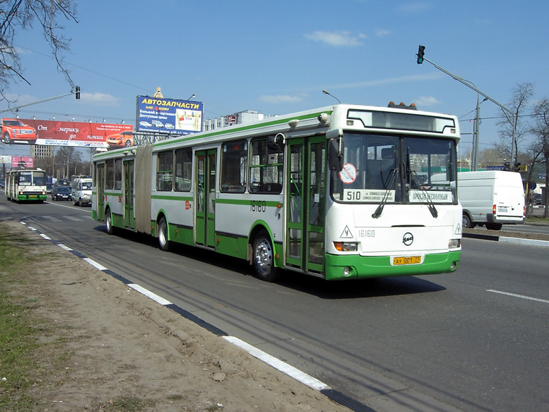 Москва, ЛиАЗ-6212.01 № 16160