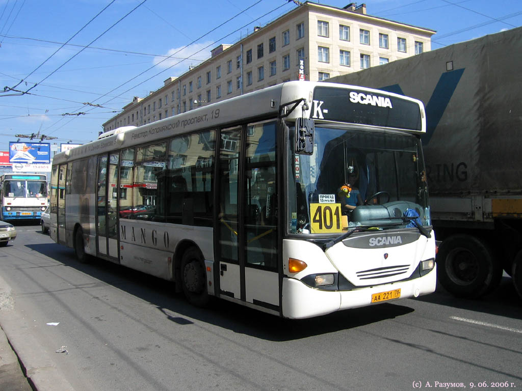 Санкт-Петербург, Scania OmniLink I (Скания-Питер) № 211