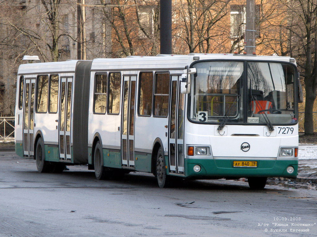 Санкт-Петербург, ЛиАЗ-6212.00 № 7279