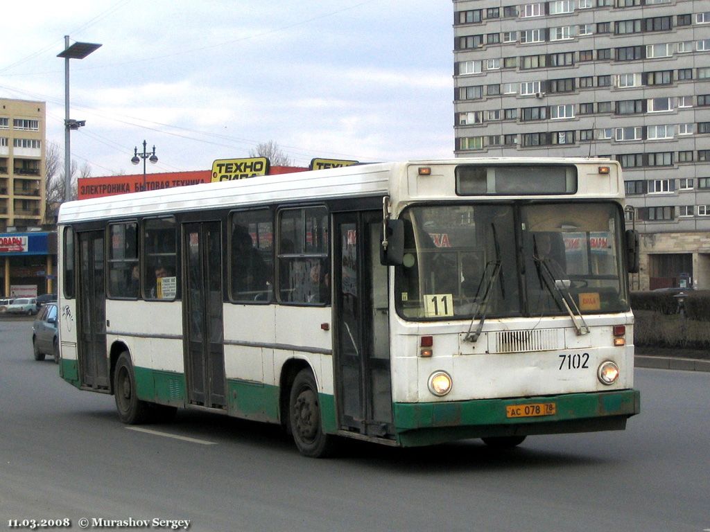 Санкт-Петербург, ЛиАЗ-5256.00 № 7102