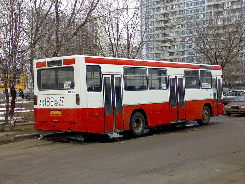 Москва, Mercedes-Benz O325 № 20114