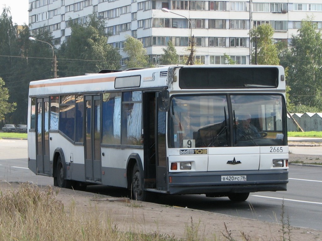 Санкт-Петербург, МАЗ-103.005 № 2665