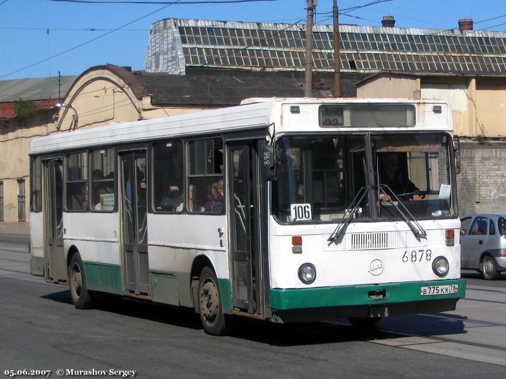 Санкт-Петербург, ЛиАЗ-5256.25 № 6878