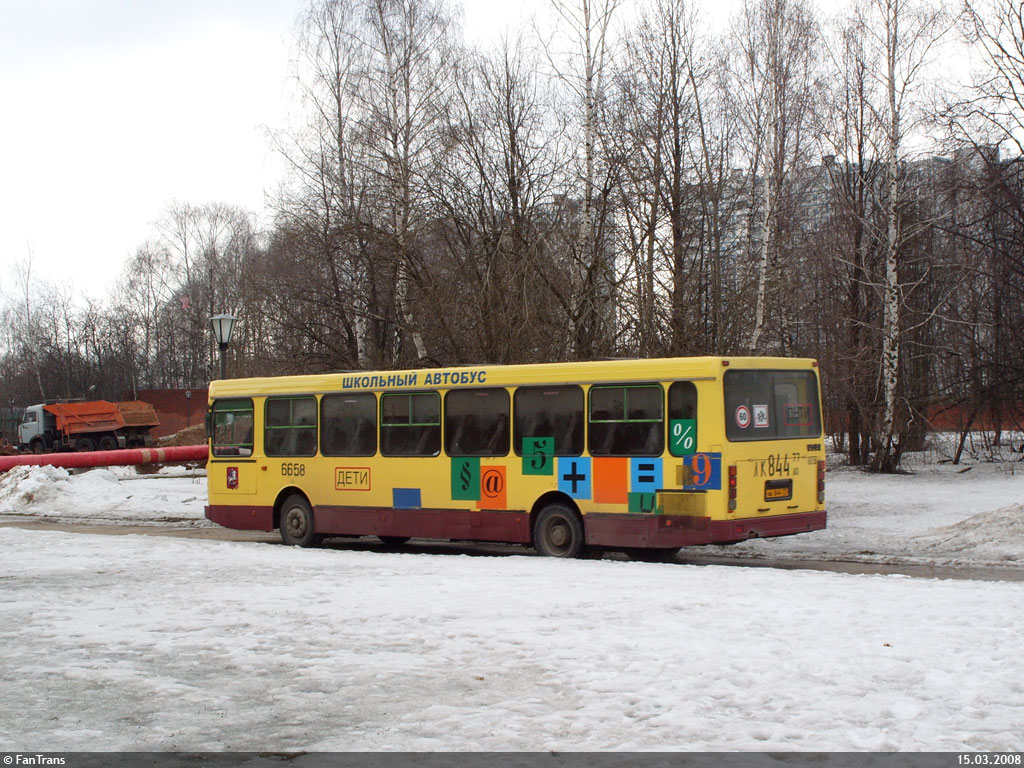 Москва, ЛиАЗ-5256.25-11 № 6658