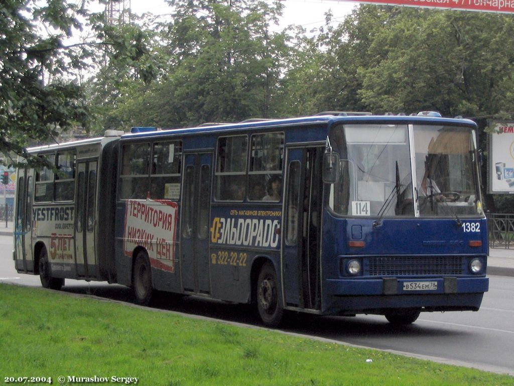 Санкт-Петербург, Ikarus 280.33O № 1382