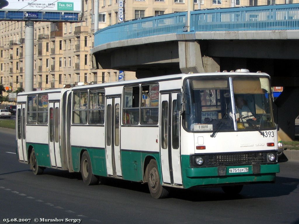 Санкт-Петербург, Ikarus 280.33O № 1393