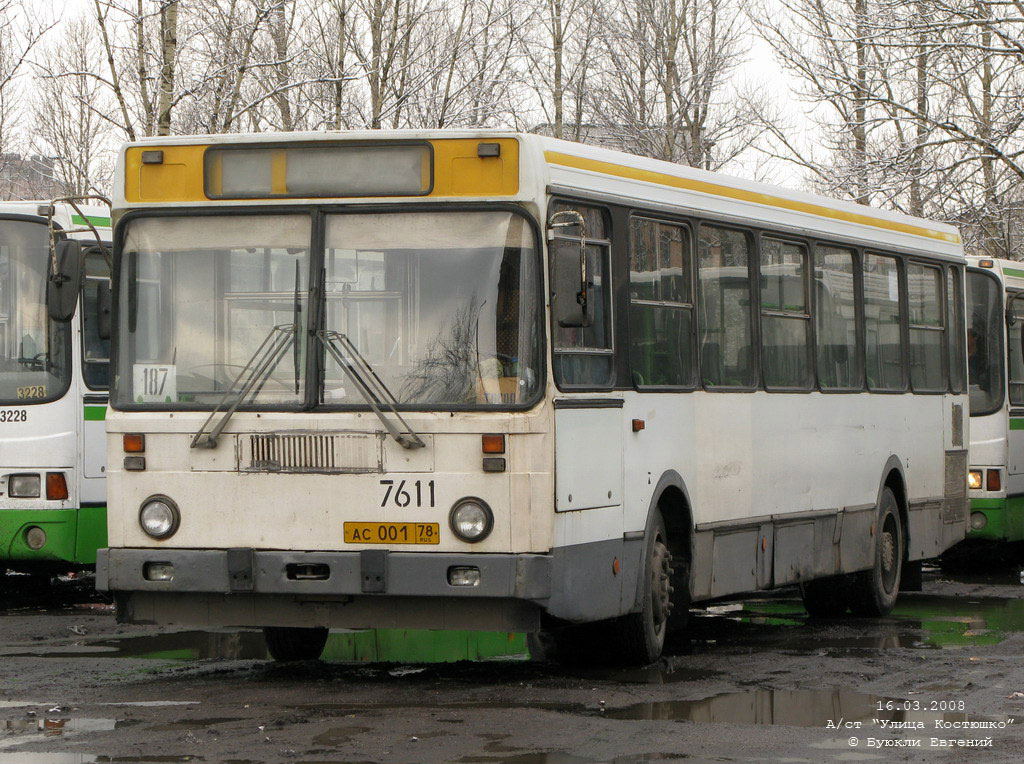 Санкт-Петербург, ЛиАЗ-5256.25 № 7611