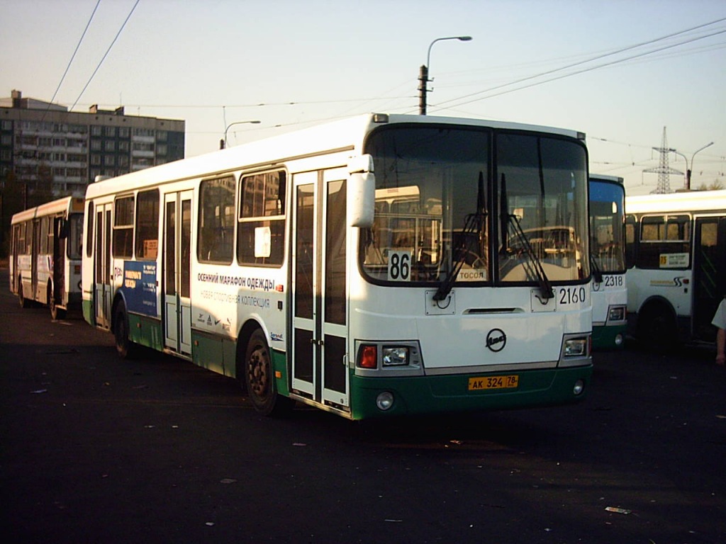 Санкт-Петербург, ЛиАЗ-5256.25 № 2160