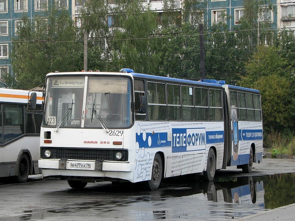 Санкт-Петербург, Ikarus 280.33O № 2629