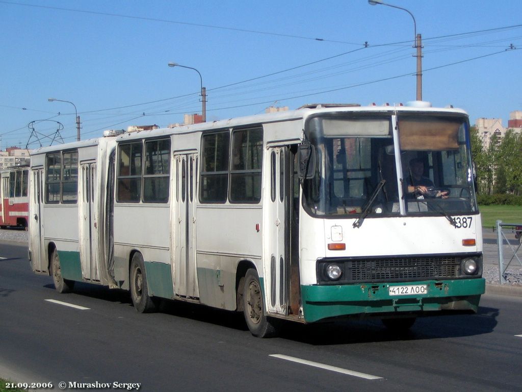 Санкт-Петербург, Ikarus 280.33 № 1387