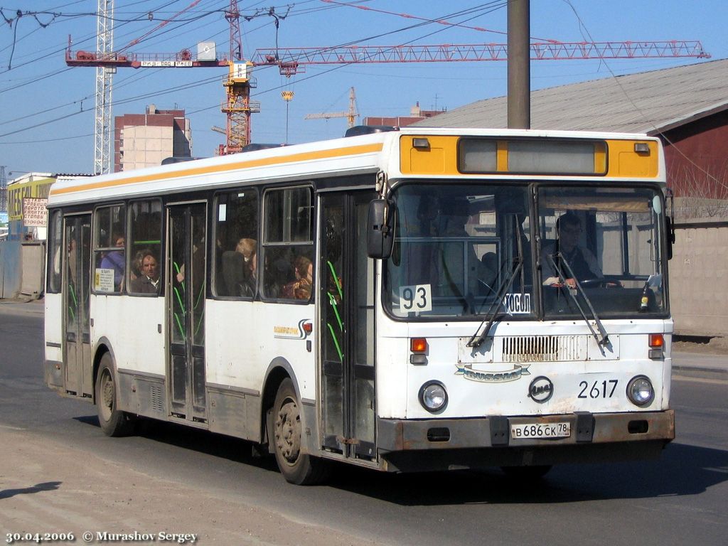 Санкт-Петербург, ЛиАЗ-5256.25 № 2617