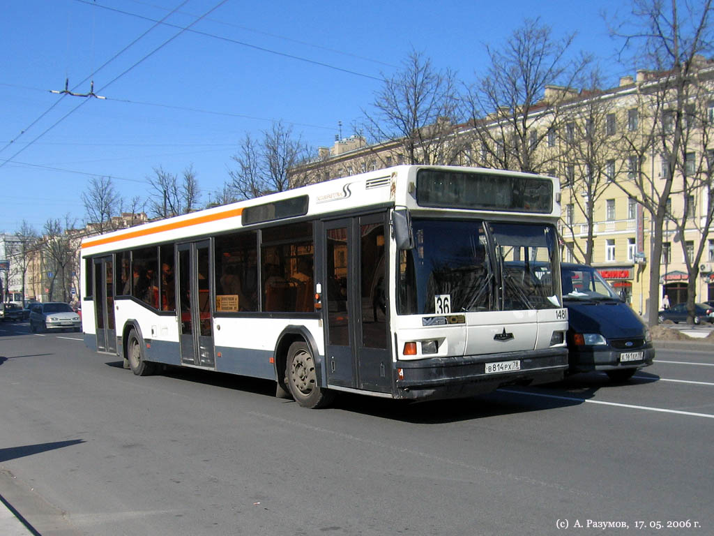 Санкт-Петербург, МАЗ-103.005 № 1481