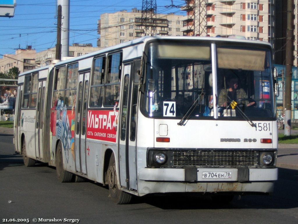 Санкт-Петербург, Ikarus 280.33O № 1581